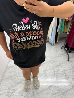 T-shirt frase iconica