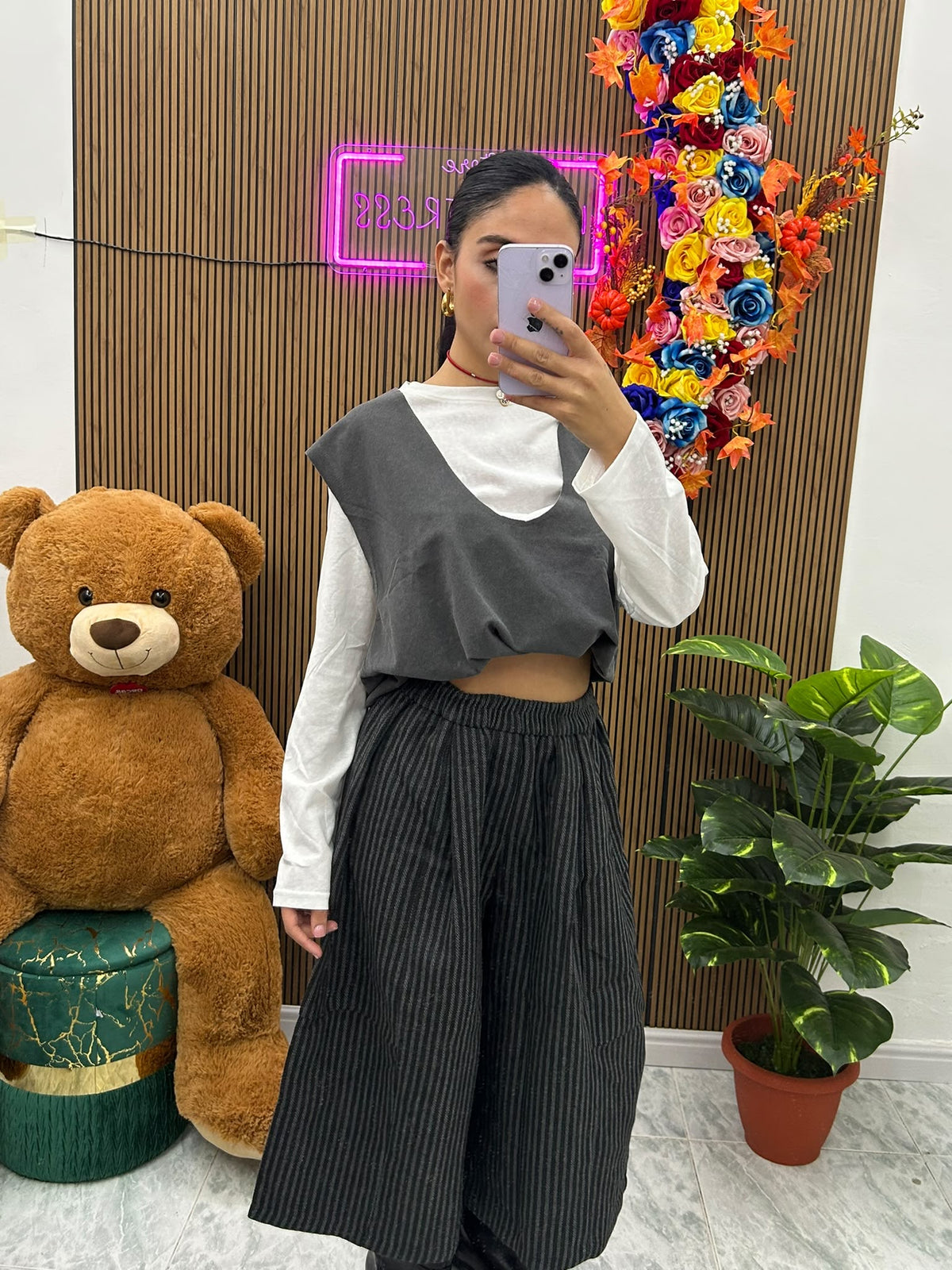 Shorts a righe Dreams