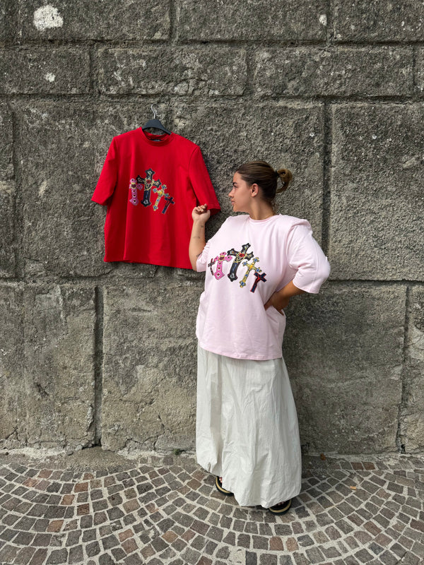 T-shirt three crosses