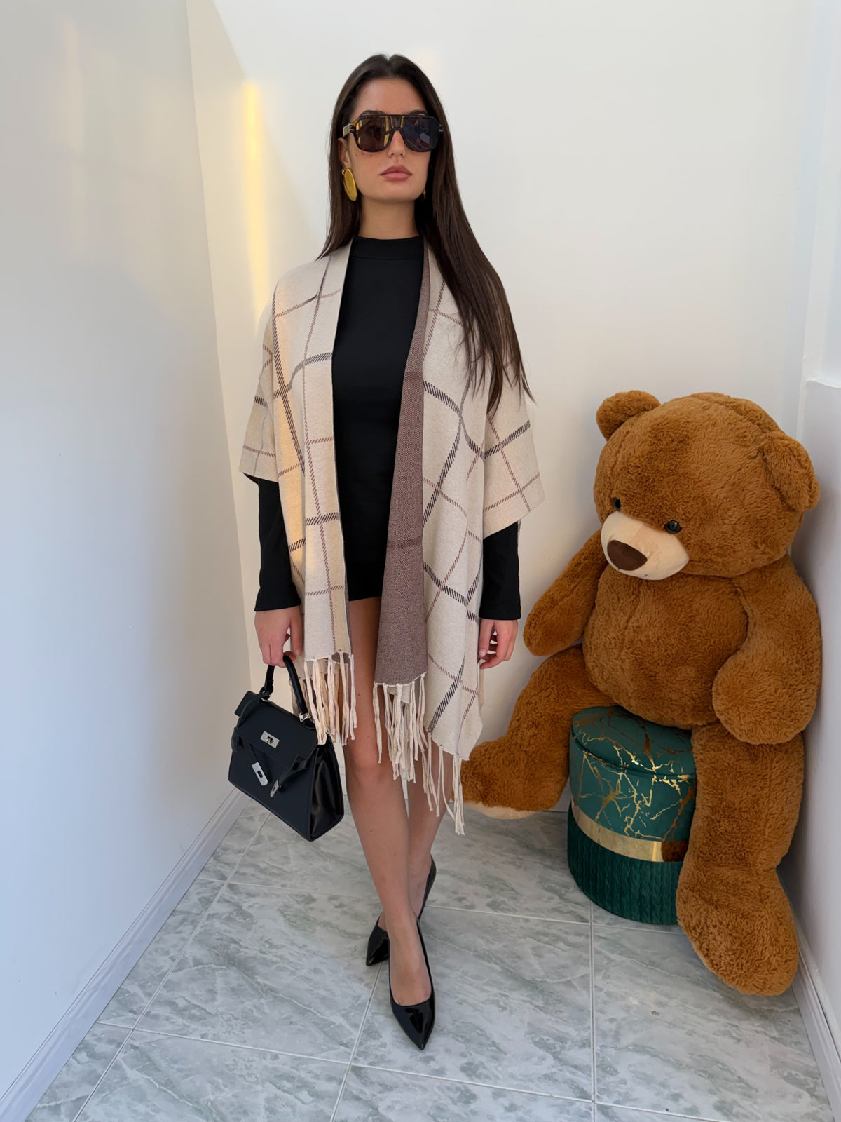 Poncho Aquita Made in Italy