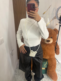 shorts in pelle