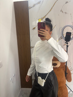 shorts in pelle