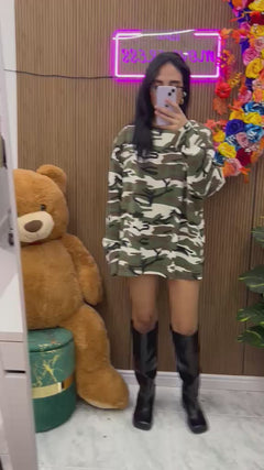 T-shirt Militare